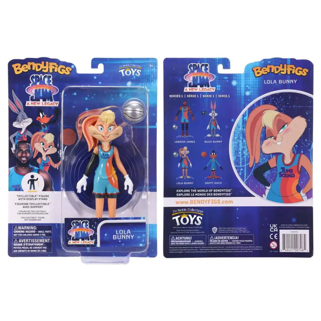 Noble Collection Space Jam: A New Legacy – Lola Bunny Bendyfigs™ (19 cm)