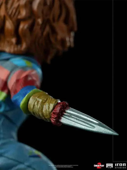 Iron Studios Art Scale 1/10: Child's Play 2 – Chucky Statue (15 cm)