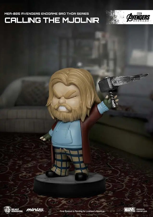 Avengers: Endgame – Bro Thor "Calling the Mjolnir" – Mini Egg Attack MEA-025 – Beast Kingdom
