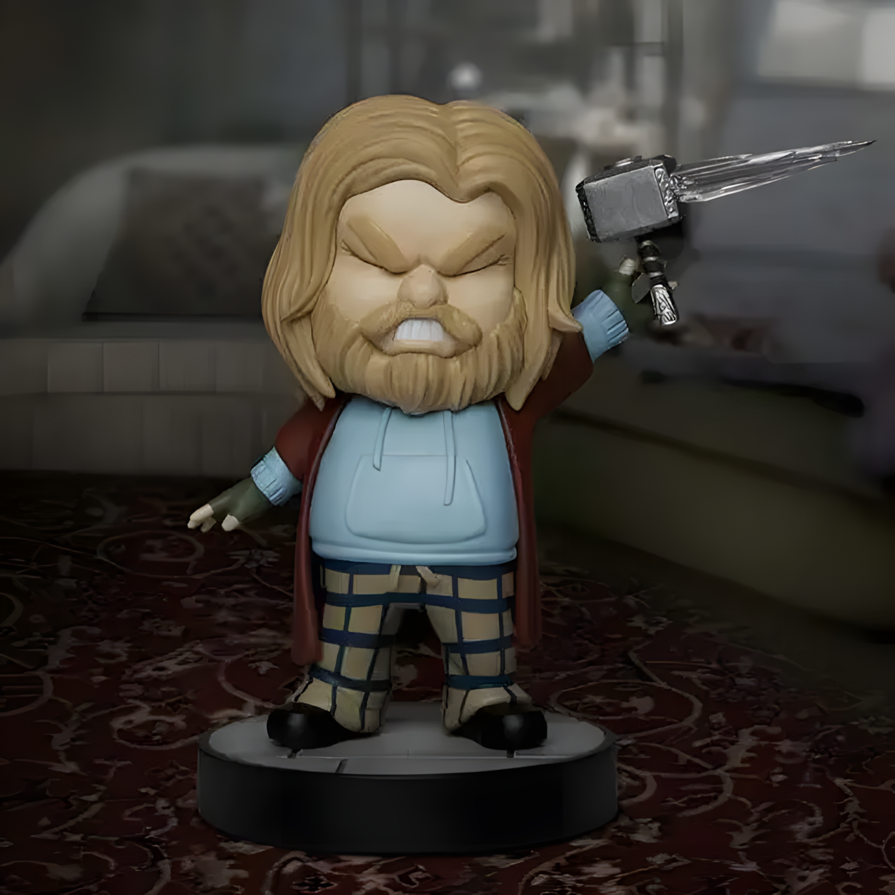 Avengers: Endgame – Bro Thor "Calling the Mjolnir" – Mini Egg Attack MEA-025 – Beast Kingdom