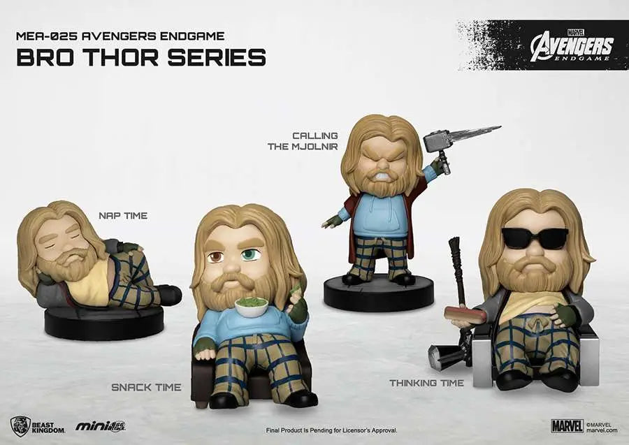 Avengers: Endgame – Bro Thor "Calling the Mjolnir" – Mini Egg Attack MEA-025 – Beast Kingdom