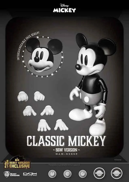 Beast Kingdom DAH-050SP Mickey Mouse Classic – B&W Version Actionfigur