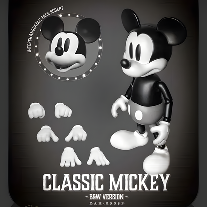 Beast Kingdom DAH-050SP Mickey Mouse Classic – B&W Version Actionfigur