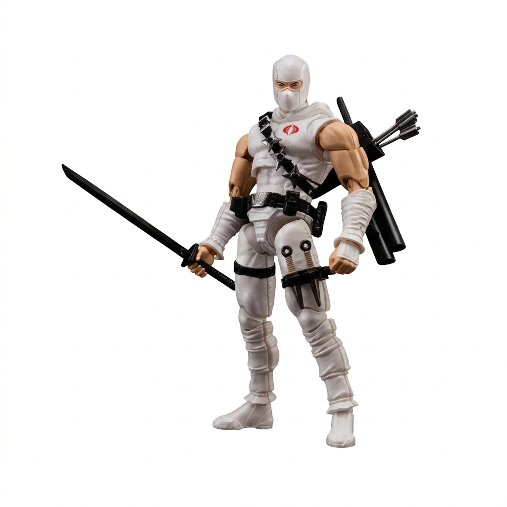 Flame Toys G.I. Joe Storm Shadow Modellbausatz – Furai Model Actionfigur (13 cm)