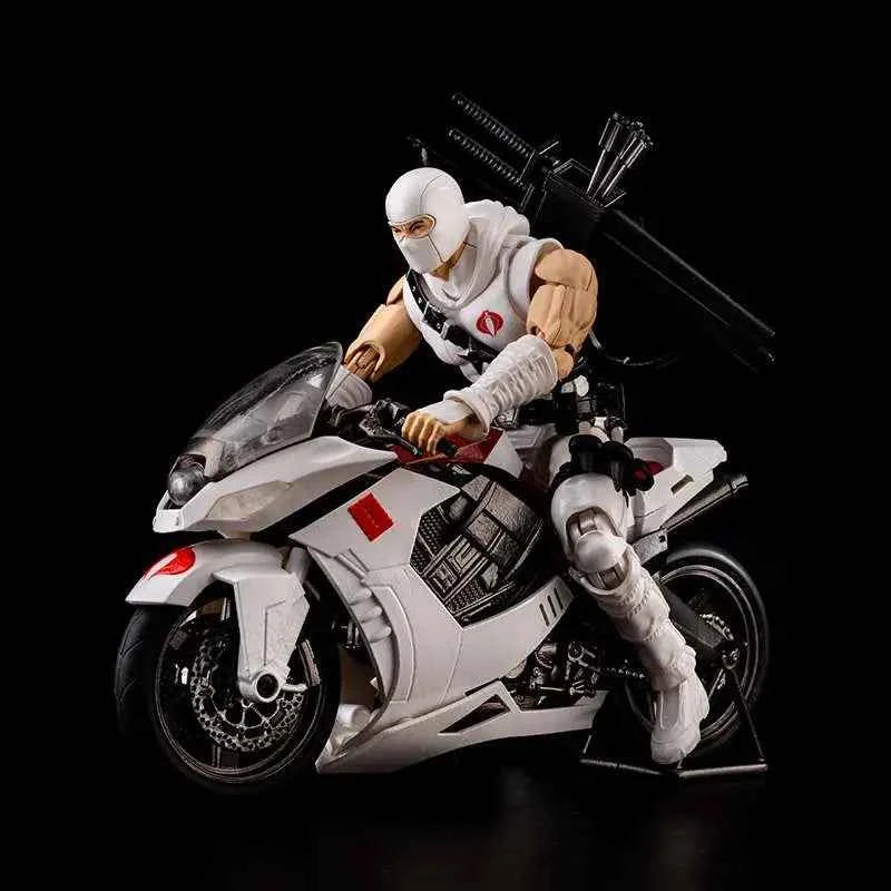Flame Toys G.I. Joe Arashikage Cycle Modellbausatz – Storm Shadow Motorrad (15 cm)