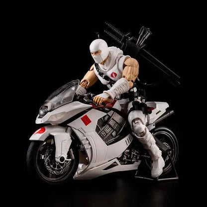 Flame Toys G.I. Joe Arashikage Cycle Modellbausatz – Storm Shadow Motorrad (15 cm)