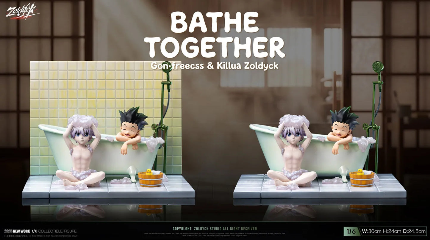 Zoldyck Studio HUNTER×HUNTER: Bathe Together Gon Freecss & Killua Zoldyck – Premium Sammler-Diorama
