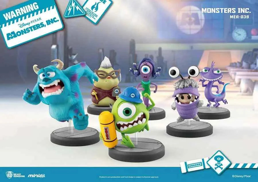 Beast Kingdom Mini Egg Attack MEA-039 Monsters Inc. – 6er-Sammler-Set