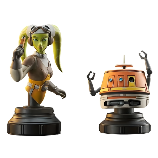 Gentle Giant Star Wars Rebels: Hera Syndulla & Chopper – Mini-Büsten Set