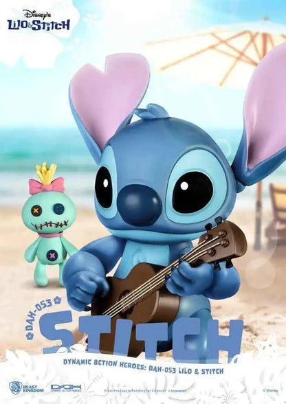 Beast Kingdom DAH-053 Lilo & Stitch: Stitch – Dynamic 8ction Heroes Actionfigur (18 cm)