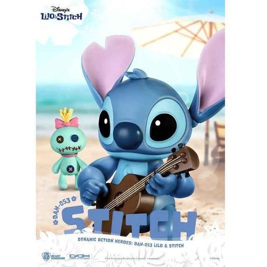 Beast Kingdom DAH-053 Lilo & Stitch: Stitch – Dynamic 8ction Heroes Actionfigur (18 cm)