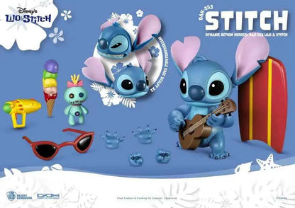 Beast Kingdom DAH-053 Lilo & Stitch: Stitch – Dynamic 8ction Heroes Actionfigur (18 cm)
