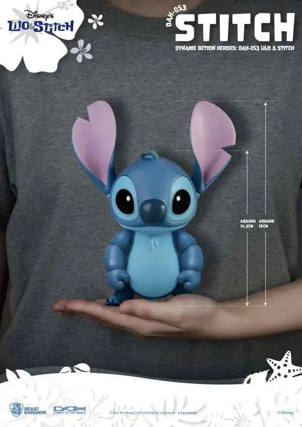 Beast Kingdom DAH-053 Lilo & Stitch: Stitch – Dynamic 8ction Heroes Actionfigur (18 cm)