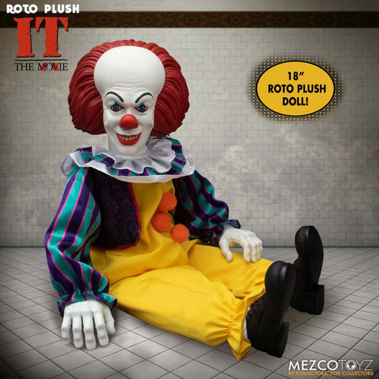 Mds Roto Plüschfigur Dolls Horror Puppe IT ( ES ) 1990 Pennywise 45cm Mezco Toyz