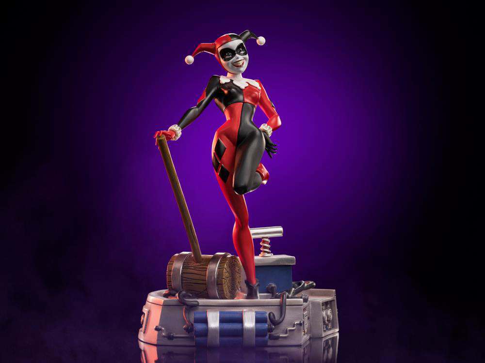 Batman animierte Harley Quinn 1/10 Statue Iron Studios