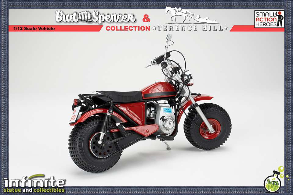 Bud Spencer Terence Hill Tuareg Moto Zodiaco Perfect Model 1/12 Infinite Statue