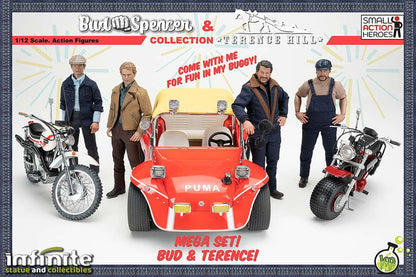 Bud Spencer Terence Hill Tuareg Moto Zodiaco Perfect Model 1/12 Infinite Statue