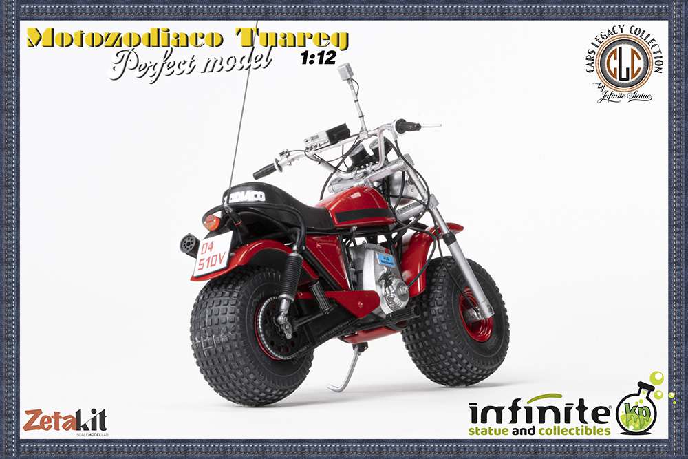 Bud Spencer Terence Hill Tuareg Moto Zodiaco Perfect Model 1/12 Infinite Statue