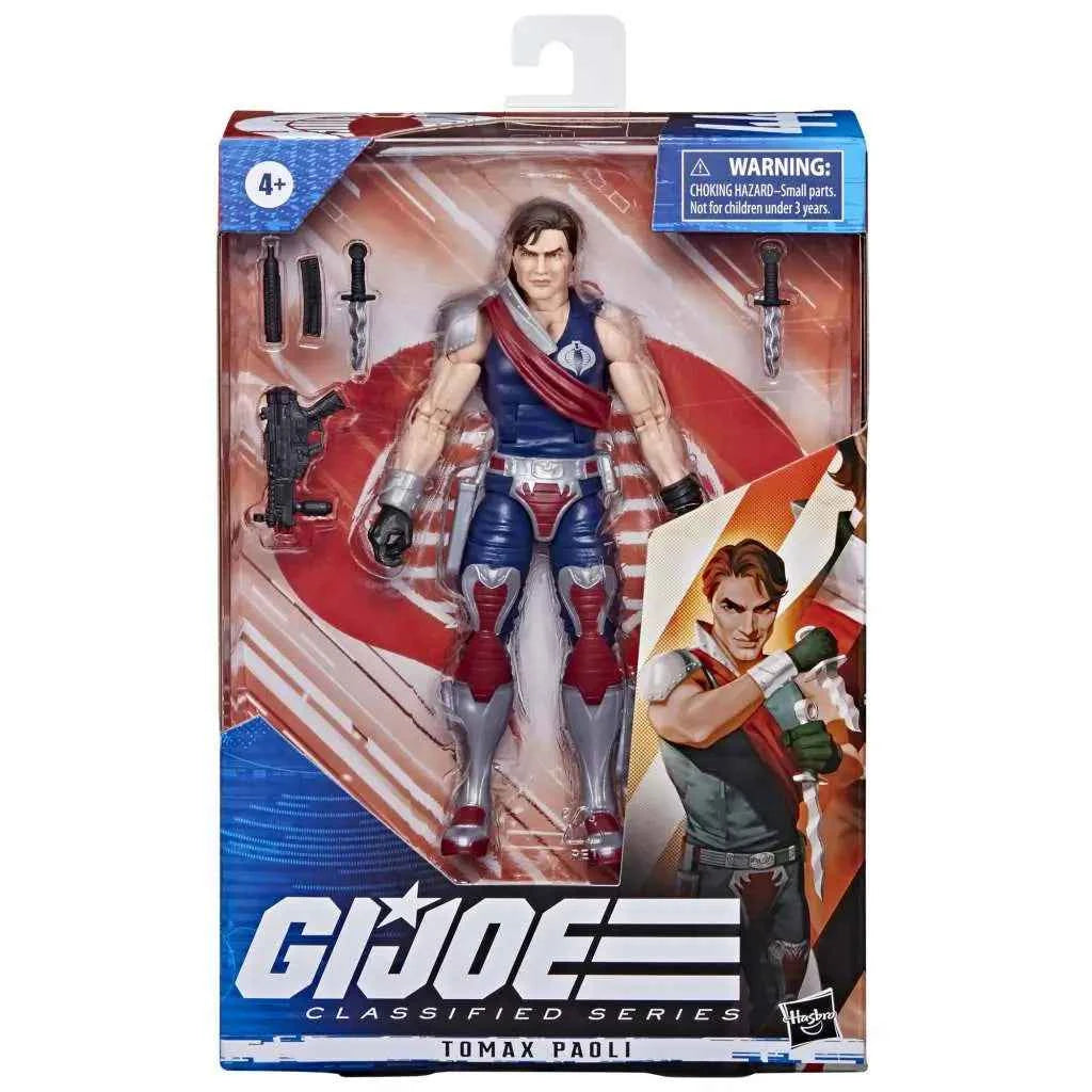 Hasbro G.I. Joe Classified Series: Tomax Paoli Actionfigur (15 cm) – Cobra Crimson Guard Commander