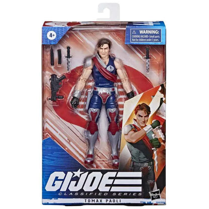 Hasbro G.I. Joe Classified Series: Tomax Paoli Actionfigur (15 cm) – Cobra Crimson Guard Commander