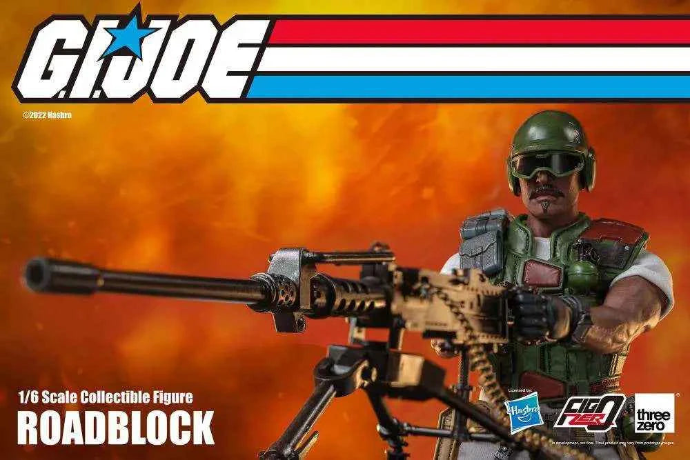 threezero FigZero: G.I. Joe – Roadblock 1/6 Sammlerfigur (30 cm)