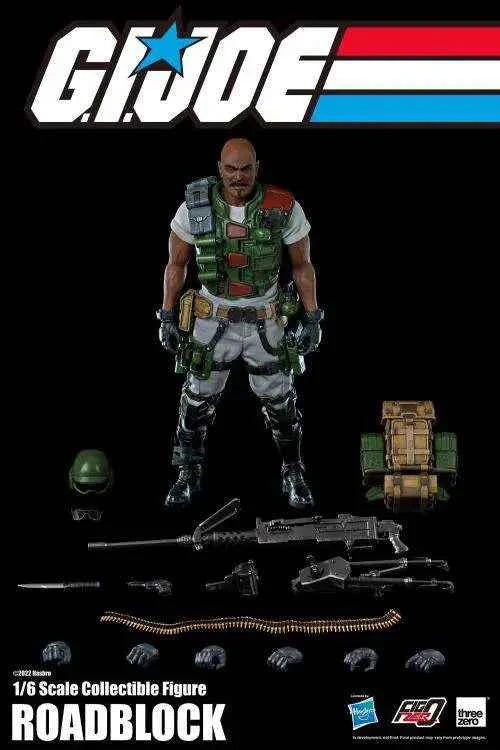 threezero FigZero: G.I. Joe – Roadblock 1/6 Sammlerfigur (30 cm)