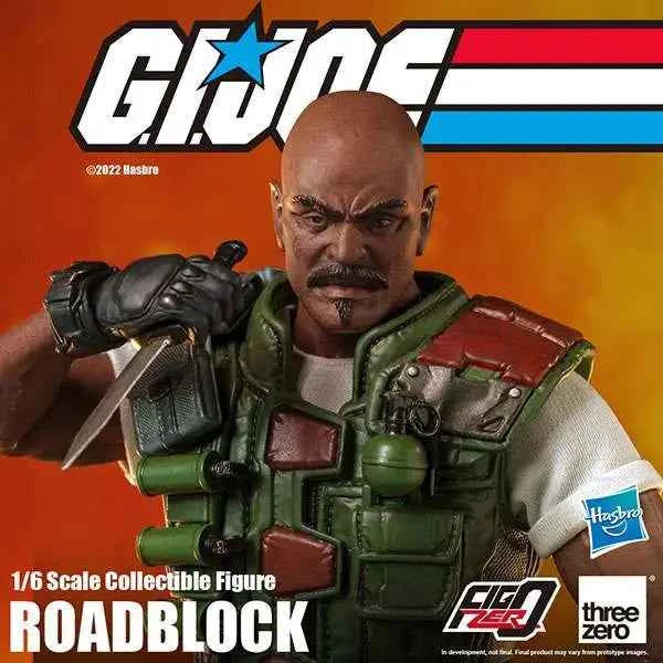threezero FigZero: G.I. Joe – Roadblock 1/6 Sammlerfigur (30 cm)