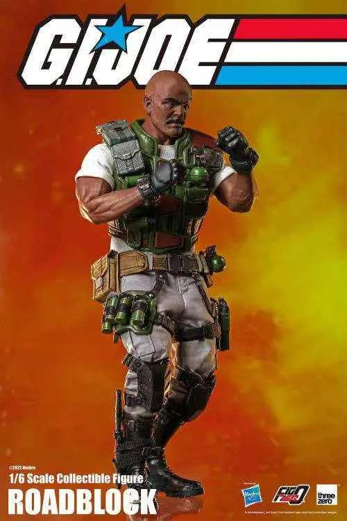 threezero FigZero: G.I. Joe – Roadblock 1/6 Sammlerfigur (30 cm)