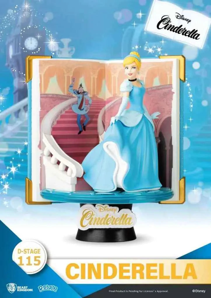 Beast Kingdom D-Stage DS-115: Disney Storybook Serie – Cinderella Diorama (15 cm)