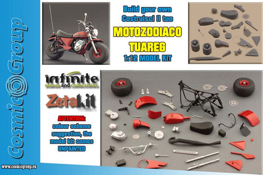Bud Spencer Terence Hill Tuareg Moto Zodiaco Model Kit 1/12 Infinite Statue