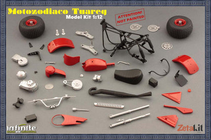 Bud Spencer Terence Hill Tuareg Moto Zodiaco Model Kit 1/12 Infinite Statue