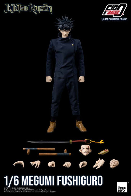 Jujutsu Kaisen Megumi Fushiguro 1/6 Actionfigur 29cm Af Threezero