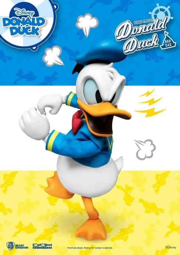 Beast Kingdom DAH-042: Disney Klassiker – Donald Duck Dynamic 8ction Heroes Actionfigur