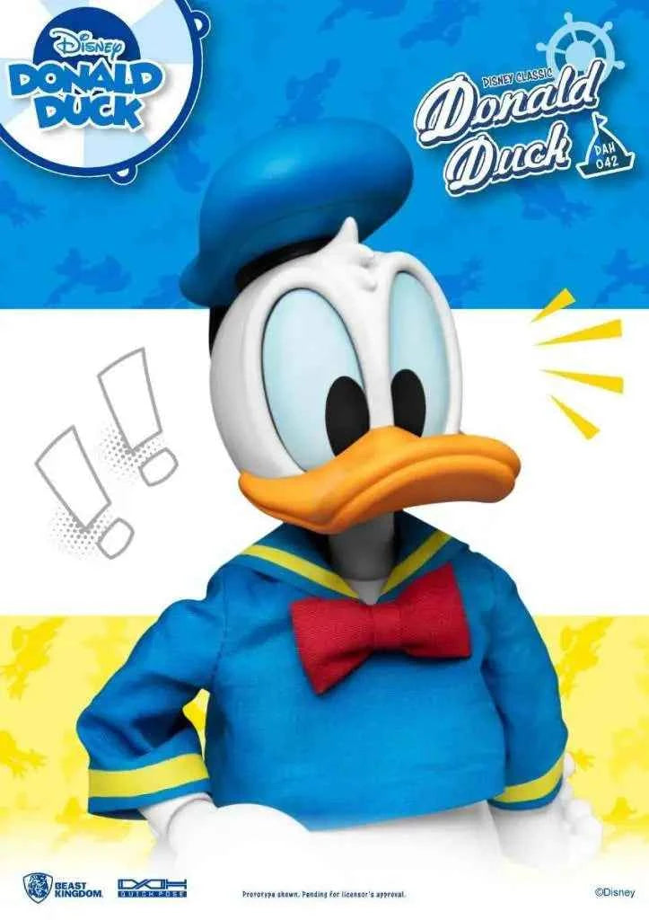 Beast Kingdom DAH-042: Disney Klassiker – Donald Duck Dynamic 8ction Heroes Actionfigur