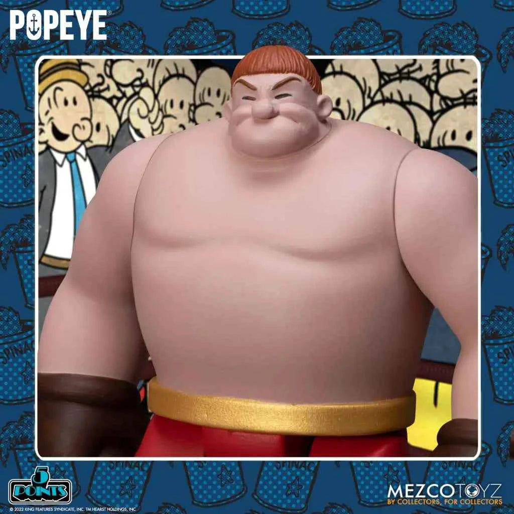 Mezco Popeye Box-Set – 5 Points Deluxe Edition - Actionfigurenwelt - Actionfigur Sammlerstück
