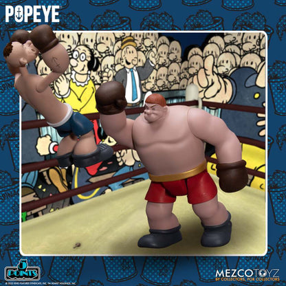 5 Points Popeye & Oxheart Actionfiguren 8cm Box Set Mezco Toyz