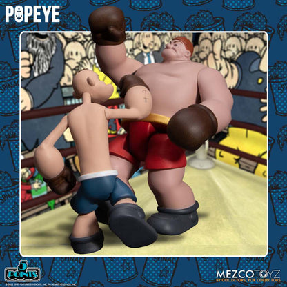 5 Points Popeye & Oxheart Actionfiguren 8cm Box Set Mezco Toyz