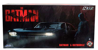 Jada Toys Next Level 1:24 Batmobil & Batman (2022) – SDCC Chrome Edition