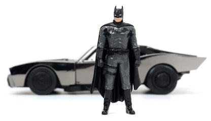 Jada Toys Next Level 1:24 Batmobil & Batman (2022) – SDCC Chrome Edition