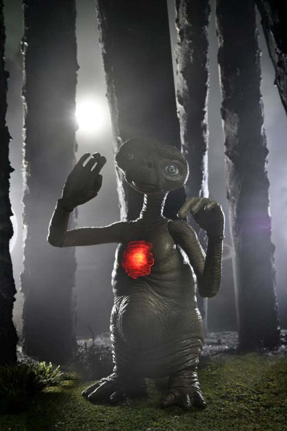 E.T. 40. Jubiläum DLX Led Brust Af Actionfigur NECA