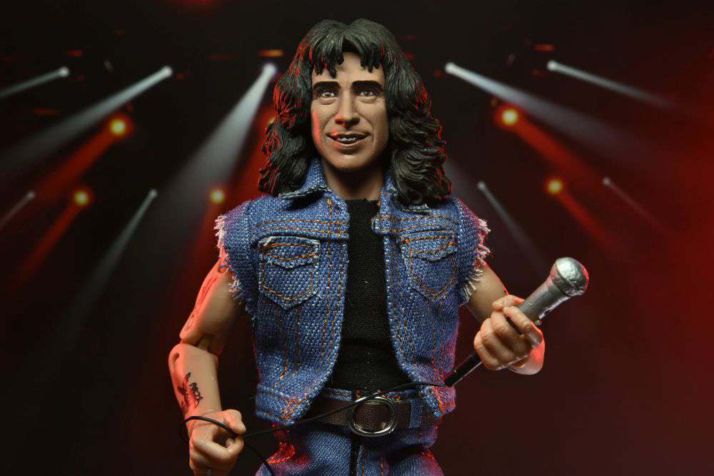 AC/DC  Bon Scott Highway To Hell Cloth Af NECA Actionfigur