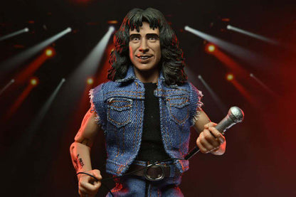 AC/DC  Bon Scott Highway To Hell Cloth Af NECA Actionfigur