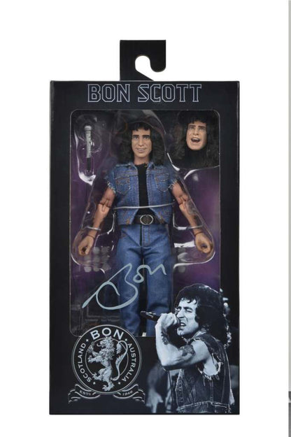 AC/DC  Bon Scott Highway To Hell Cloth Af NECA Actionfigur