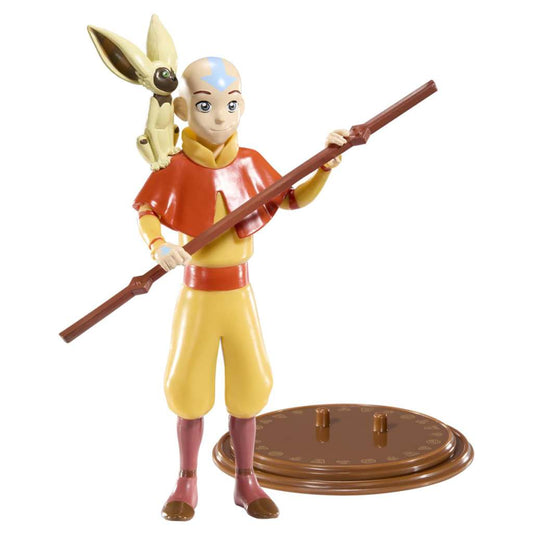 Avatar The Last Airbender Aang Bendyfig Figur 7 Zoll/18 cm Noble Collections