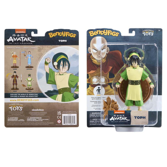 Avatar The Last Airbender Toph Bendyfigs Figur 18cm Noble Collections
