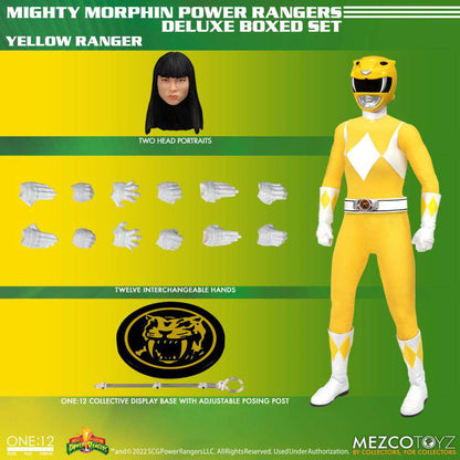 One12Collective MM Power Rangers DLX Set Mezco Toyz