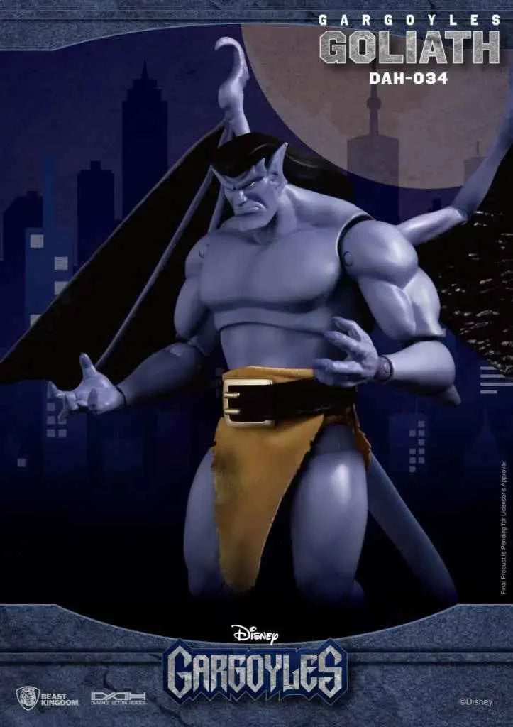 Beast Kingdom DAH-034 Gargoyles Goliath Actionfigur (21 cm) - LED Augen