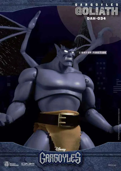 Beast Kingdom DAH-034 Gargoyles Goliath Actionfigur (21 cm) - LED Augen