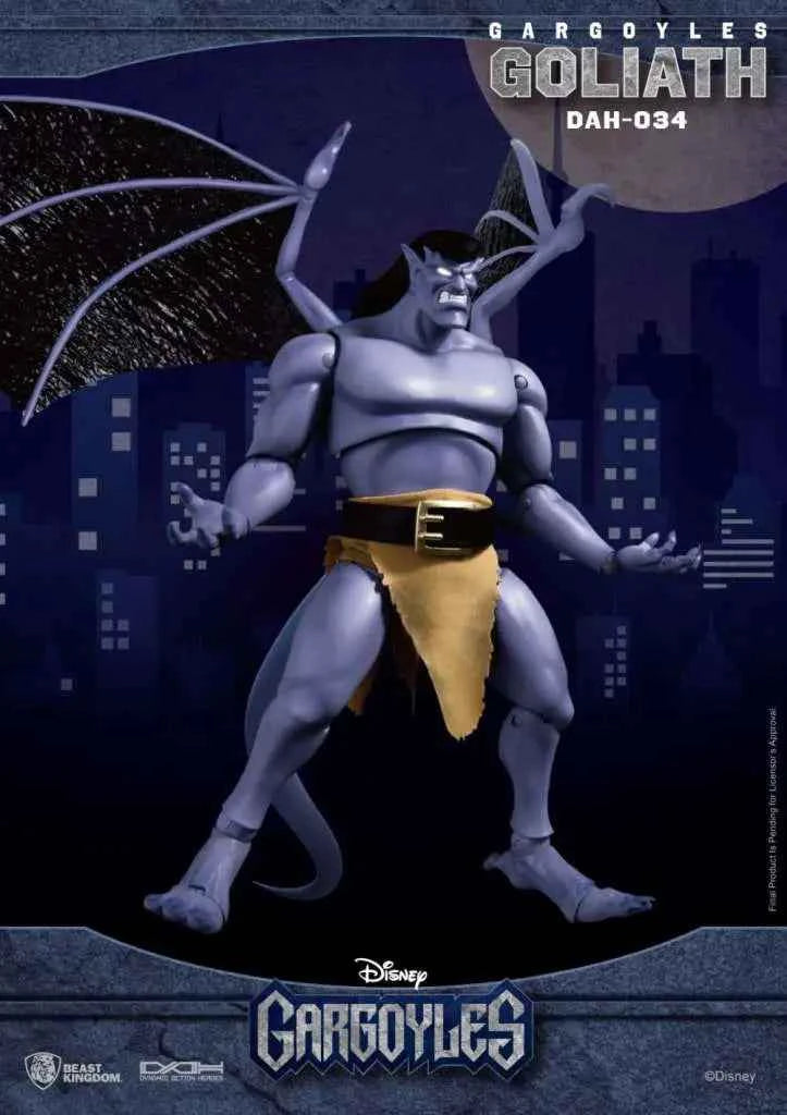 Beast Kingdom DAH-034 Gargoyles Goliath Actionfigur (21 cm) - LED Augen