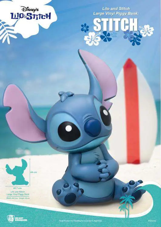 Beast Kingdom VPB-001 Lilo & Stitch: Stitch – Große Vinyl-Spardose & Figur (44 cm)